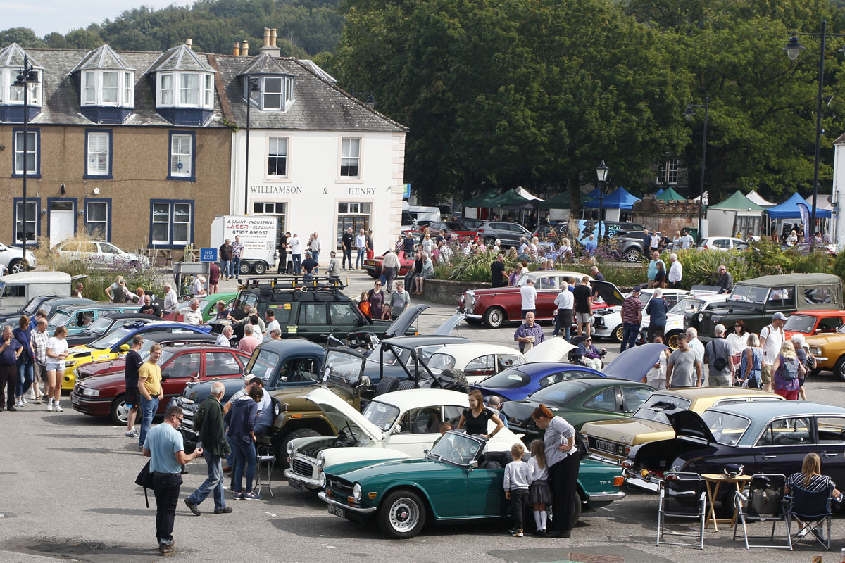 Kirkcudbright Classic Car Rally August 2025 